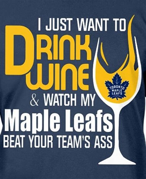 With tenor, maker of gif keyboard, add popular maple leafs animated gifs to your conversations. 🍷😀💙 | Toronto maple, Funny hockey memes, Toronto maple leafs