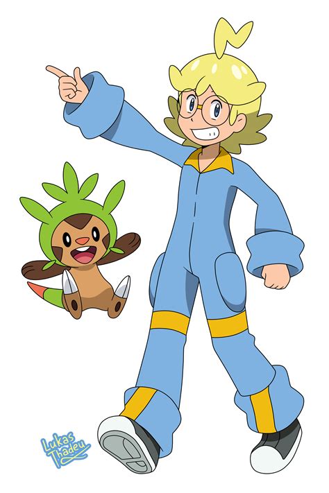 Pokemon Anime Clemont Sun And Moon Style By Lukasthadeuart