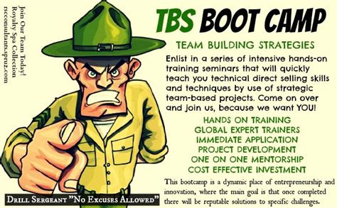 Join Our Upcoming Boot Camp To Build A Stronger Team You Do Not Have