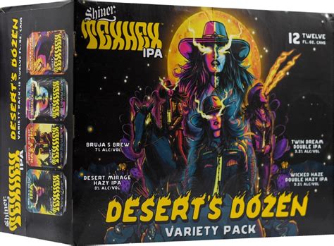 Shiner Tex Hex Deserts Dozen Ipa Variety Pack 12pk 12oz Can Legacy