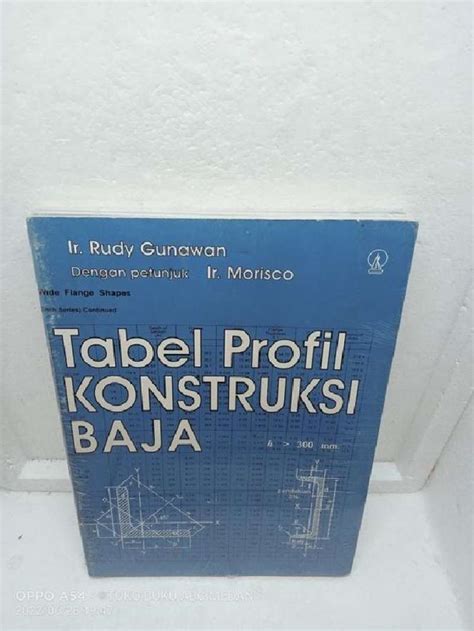 Jual Buku Tabel Profil Konstruksi Baja Di Seller Toko Buku Abc Medan