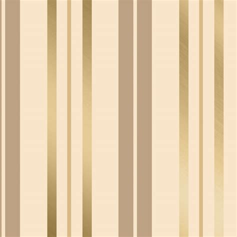 Cream Gold Stripe Wallpaper Feathr™ Wallpapers