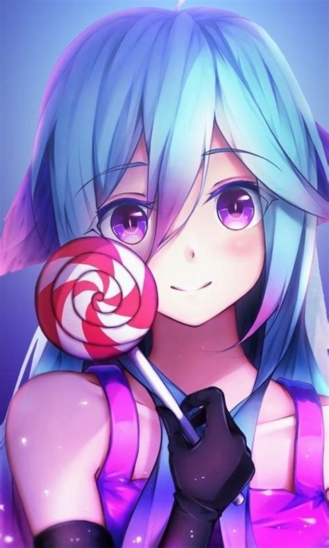 Lollipop Anime Girl By Sunnysidemyside On Deviantart