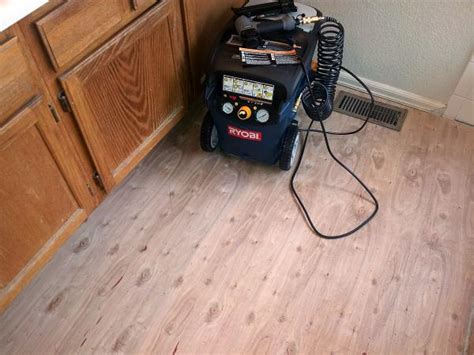 I gut out the existing ceramic tiles installed on 1 plywood subfloor. Vinyl tiles in bathroom -- need 1/4" plywood or direct on ...