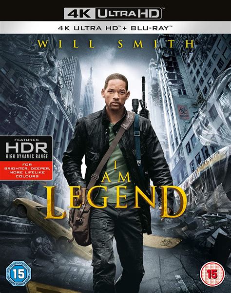 I Am Legend 4k Ultra Hd 2007 Blu Ray 2016 Uk Will