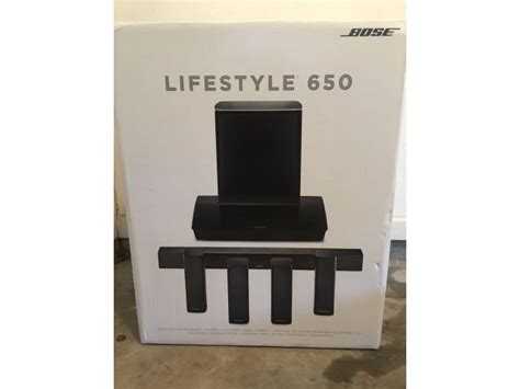 Bose Lifestyle 650 Home Theater Entertainment System new ...