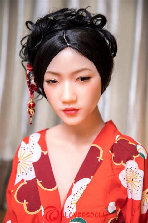 Dinah Is A Kind Of Japanese Geisha Pure Silicone Sex Doll 161cm 5ft3 Sino Brand