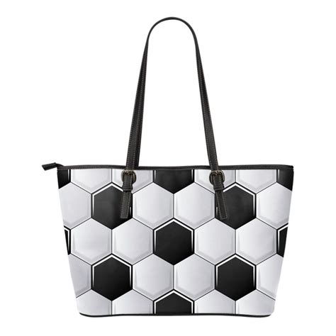 Soccer Ball Small Leather Tote Bag Leather Tote Leather Tote