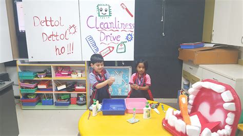 Cleanliness Drive By Nursery And Kg Students Mris