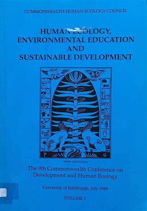 Human Ecology Environmental Education And Sustainable Development V