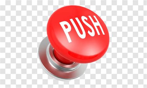 Push Button Stock Photography Pushbutton Big Red Transparent Png