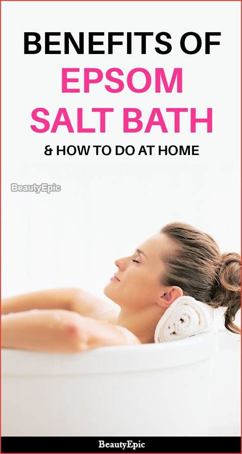 Benefits Of Epsom Salt Bath Epsomsaltface In 2020 Epsom Salt Benefits Epsom Salt Bath Bath
