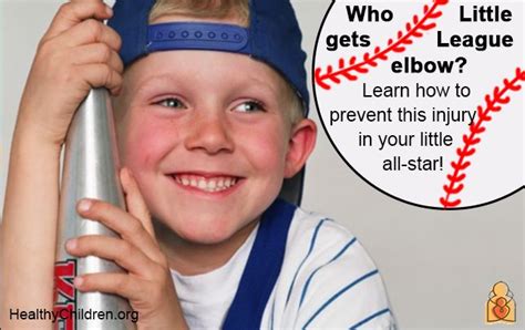 Little League Elbow Learn How To Prevent This Injury In Your Baseball