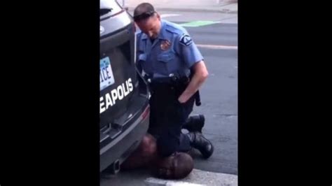 Fbi Investigating Death Of Black Man After Video Shows Police Officer Kneeling On His Neck
