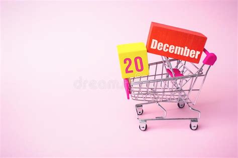 December 20th Day 20 Of Month Calendar Date Stock Image Image Of
