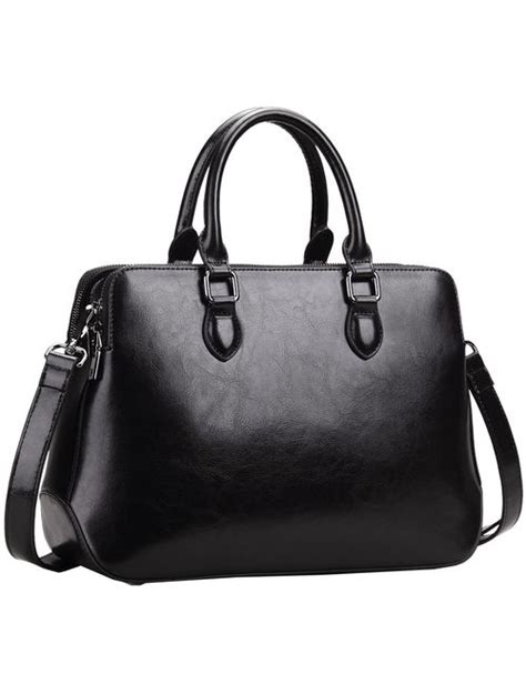 Buy Heshe Leather Womens Handbags Totes Top Handle Shoulder Bag Satchel