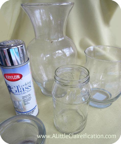 How To Make Diy Mercury Glass Easy Step By Step Tutorial Mercury Glass Diy How To Make