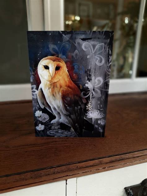 Artists Greeting Card Printed From My Original Painting Titled Etsy