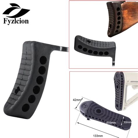 Types Stealth Slip On Rubber Combat Buttpad Butt Pad Recoil Pad For Position Rifle Stock In