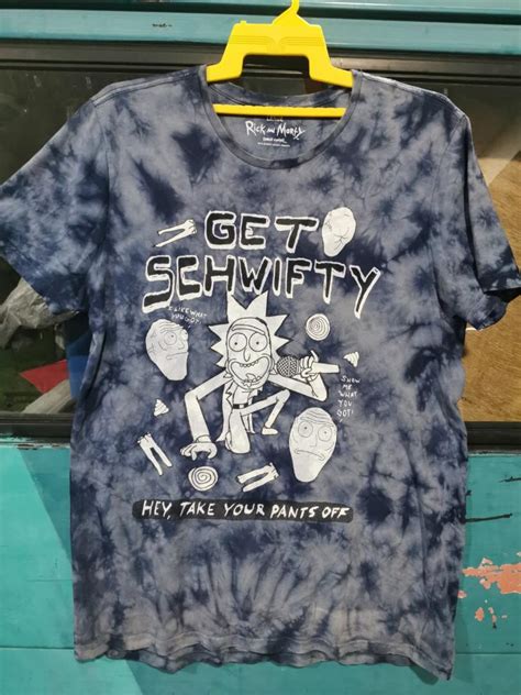 Rick And Morty Tie Dye Mens Fashion Tops And Sets Tshirts And Polo