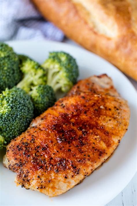 Perfectly cooked pork chop is always cooked to a nice medium instead of the shoe leather texture and is pinkish inside. Easy Baked Pork Chops | Recipe (With images) | Easy baked ...