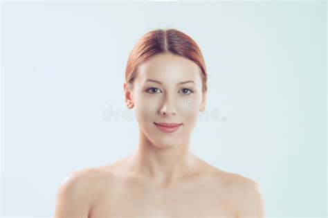 Beautiful Woman With Naked Breast Stock Photo Image Of Seduction