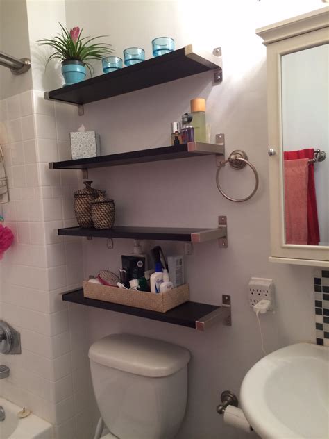 Shelves decorative storage cabinets floating shelves interlocking shelves linen cabinets medicine cabinets over the toilet etageres shelf. Small bathroom solutions - Ikea shelves | Muebles para ...