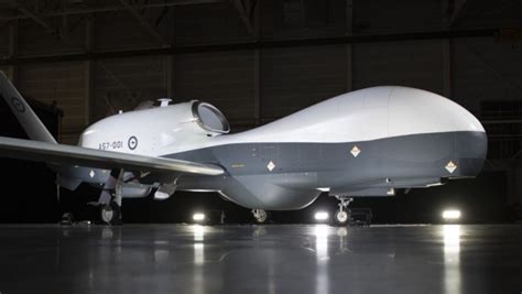 First Raaf Mq 4c Triton Drone Unveiled Australian Aviation