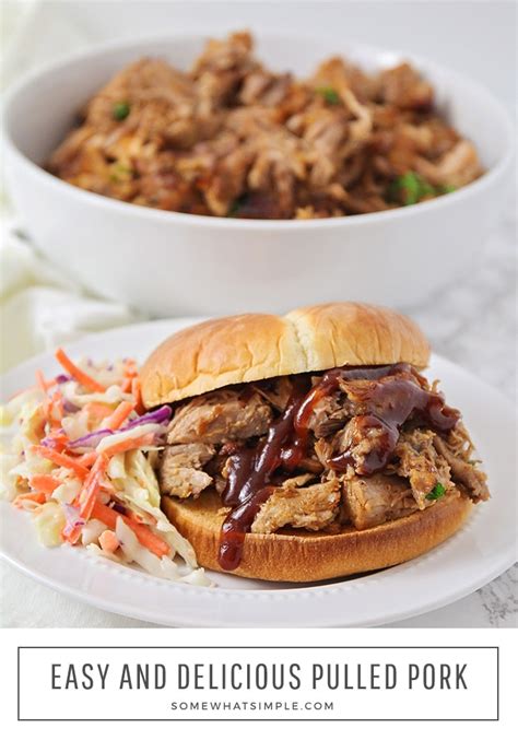 Slow Cooker Pulled Pork Recipe Somewhat Simple