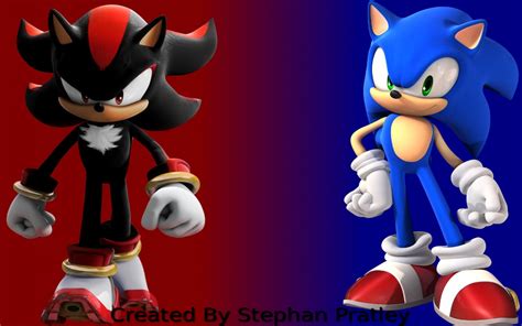 Sonic Vs Shadow Wallpapers Top Free Sonic Vs Shadow Backgrounds