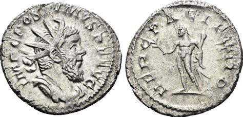 Roman Empire Antoninianus Postumus 259 268 Ad Hercules Ss Ma Shops