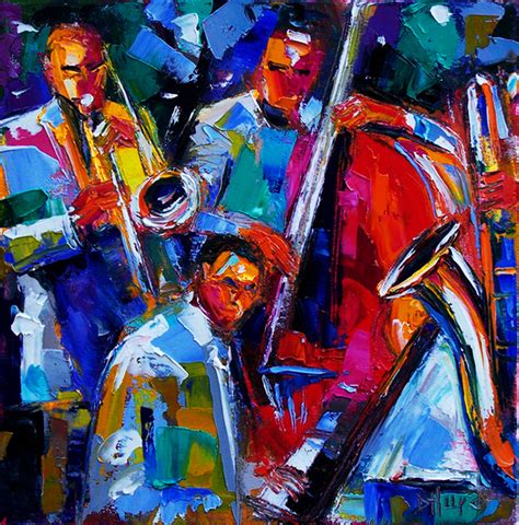 Debra Hurd Original Paintings And Jazz Art Abstract Jazz Art Painting
