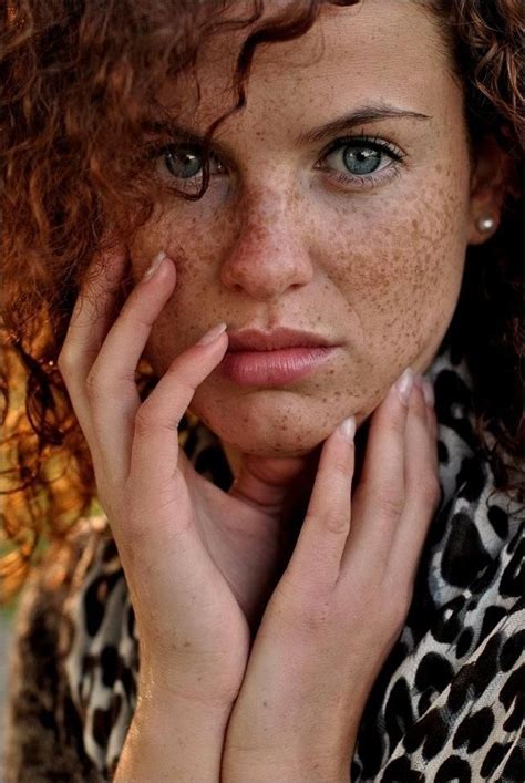 actress and model from germany aliajolie de beautiful freckles beautiful red hair