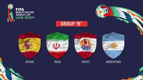 Group B All Teams Of 2024 Fifa Beach Soccer World Cup In Uae Intro