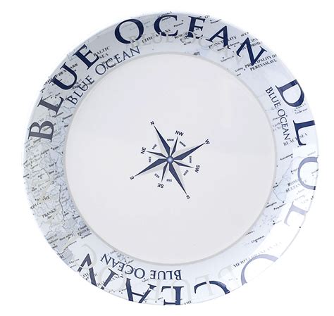 Assiette à dessert Blue Ocean Loisirs 44