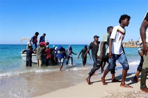 Libia Intercepta A 269 Migrantes Que Querían Cruzar El Mediterráneo Internacional