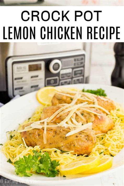 My family loves chicken and rice soup and the lemon in this recipe is such a fun twist. Crock pot Lemon Chicken | Recipe in 2020 | Lemon chicken ...