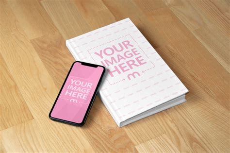 Download Book Cover and iPhone X Mockup Generator - Mediamodifier