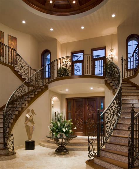 Maybe you would like to learn more about one of these? Entrance and double staircase | House design, House, Dream ...