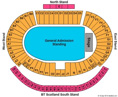 Hampden Park Seating Plan Amex Seating Plan Seating Charts Seating