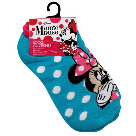 Fashion Womens Hosiery And Socks Womens Socks Ladies Disney Minnie Mouse Socks Size 4 8