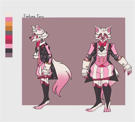 Dawwn 🌻 Open Commissions On Twitter 💖 Funtime Foxy Design Concept For