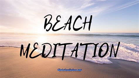 Guided Beach Meditation Guided Beach Visualization Youtube