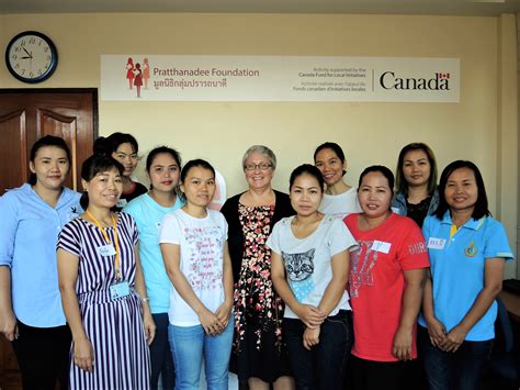 Foundation Receives Canadian Embassy Funding Pratthanadee Foundation