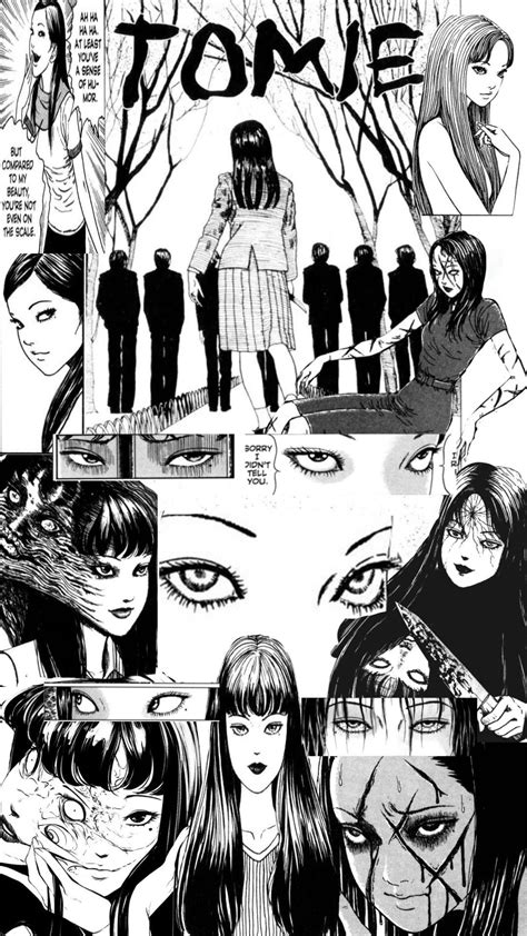Tomie Wallpaper Japanese Horror Junji Ito Horror Art Draw