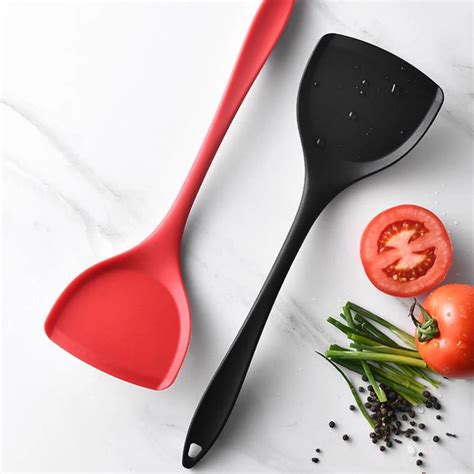 High Temperature Silicone Pot Non Stick Spatula Cooking Frying Pan