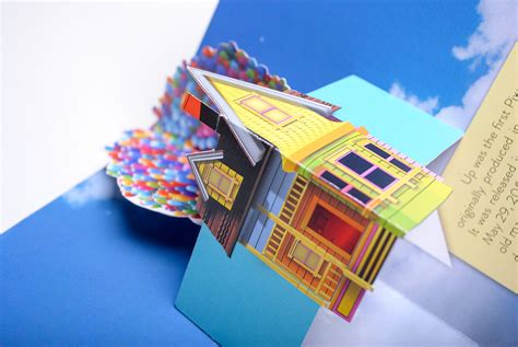 poping up the movies the pixar pop up book on behance