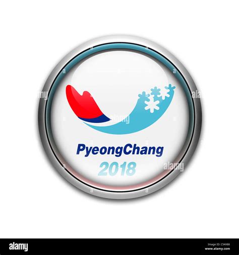 Pyeongchang 2018 Winter Olympic Games Logo Flag Symbol Icon Emblem