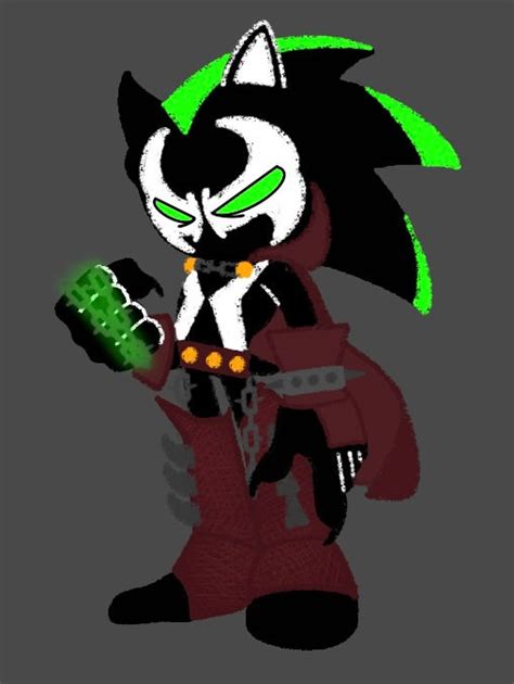 My Take On Spawn As A Sonic Character By Liquidbread1 On Deviantart
