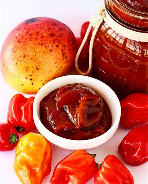 Habanero Mango Barbecue Sauce | Cooking recipes, Barbecue, Barbecue sauce